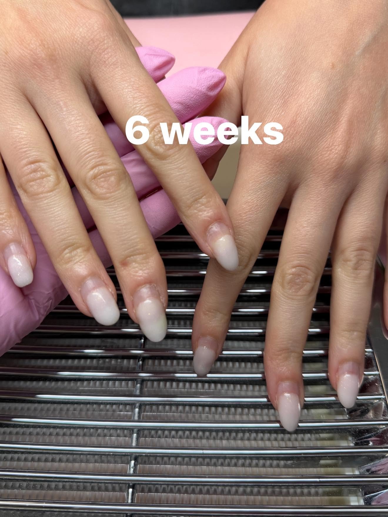 Dusty mauve shimmer solid manicure
